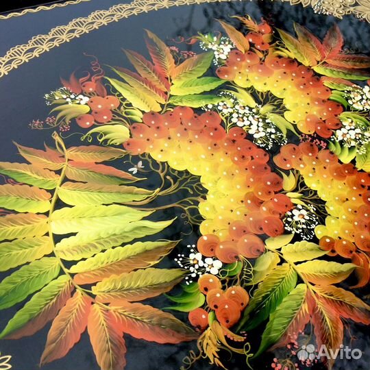 Поднос ручная роспись 45*32