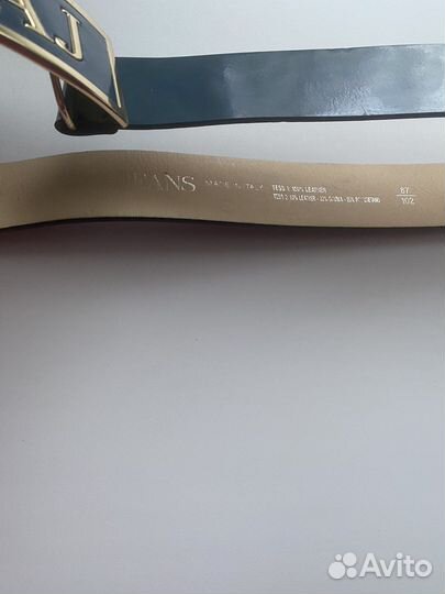 Ремень Armani женский кожаный италия