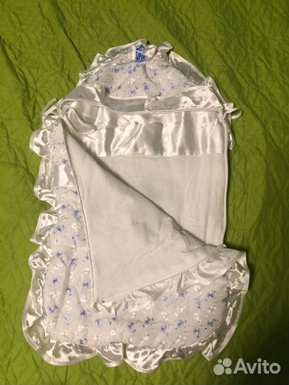 Конверт на выписку для мальчика весна-лето