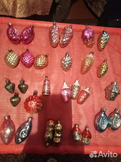 Елочные игрушки СССР