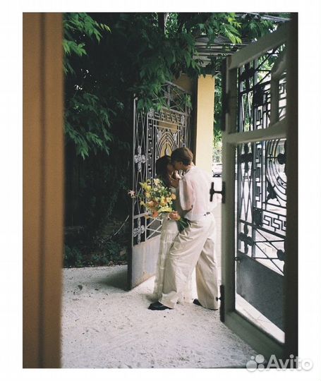 Свадебная фотосессия на пленку