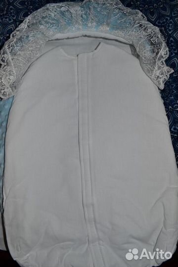 Зимний конверт на выписку 