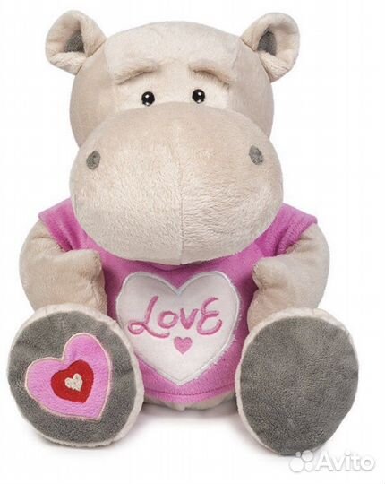 Игрушки с сердцами Котик,бегемотик,лягушка