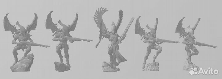 5 Альтернативных моделей Swooping Hawks на камнях