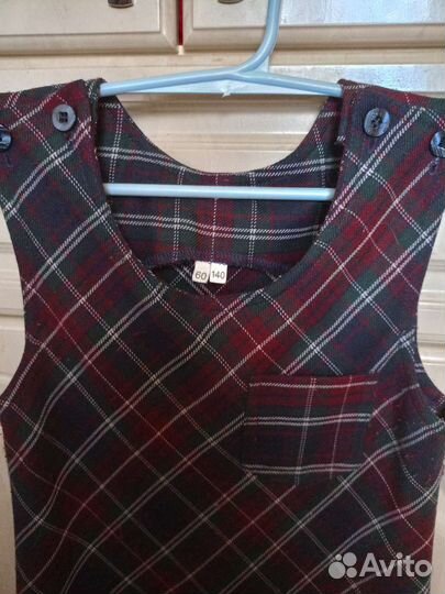 Школьный сарафан 140