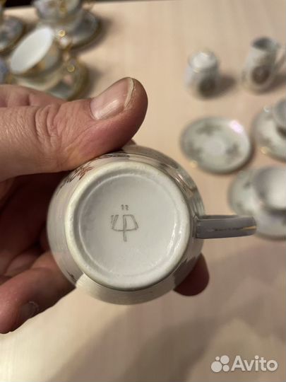 Чайный и кофейный сервиз Германия (фрг)