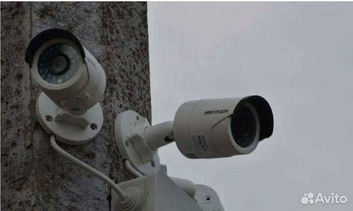 Установка камер видеонаблюдения и 5G Интернета