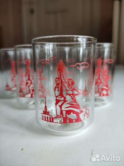 Набор стопок, набор бокалов для мартини