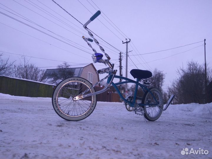 Lowrider chopper custom bike
