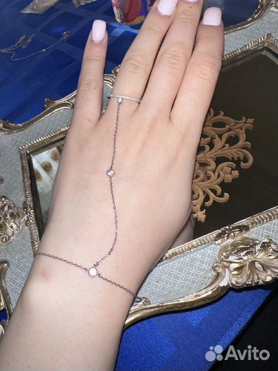 Серебряный браслет браслеты серебрянные фианиты