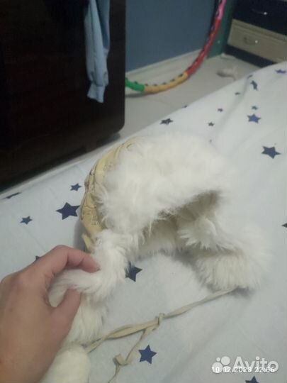 Шапка ушанка детская