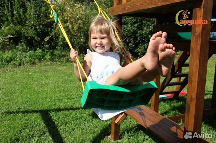 Игровая площадка уличная Савушка 8 (Black)