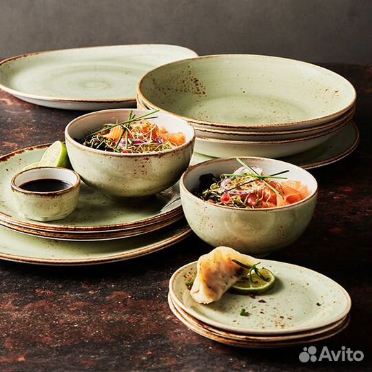 Тарелка мелкая «Крафт» Craft Green Steelite