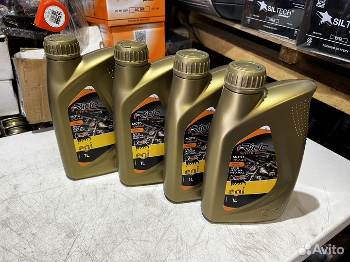 Масло ENI I-Ride moto 10W40 ени 10в40 10 40