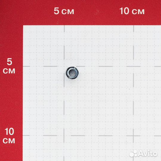 Гайка самоконтрящаяся оцинкованная M6 DIN 985 (200