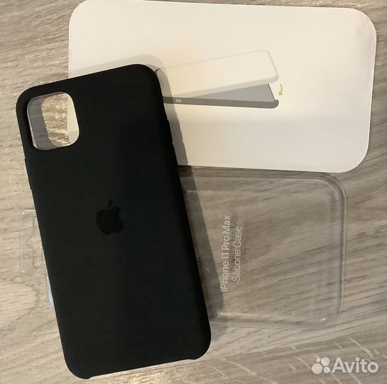 Клип-кейс Apple Silicone для iPhone 11 Pro Max (че
