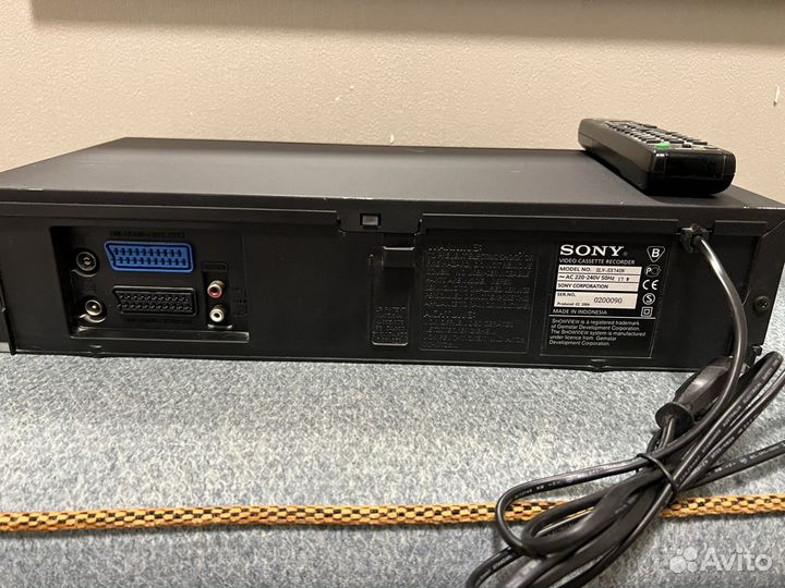 Дека Sоny TC-KB920S, видик SLV-SX740