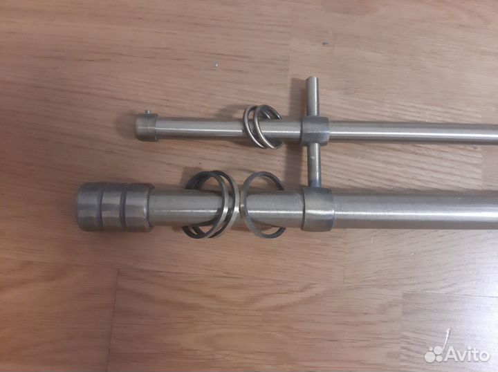 Карниз металлический двухрядный 2,28 м