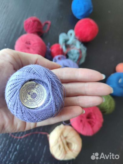 Нитки штопка СССР