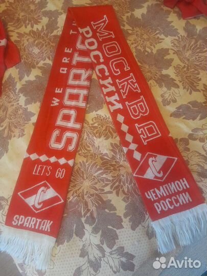 Шарфы,фк,Спартак,Атрибутика