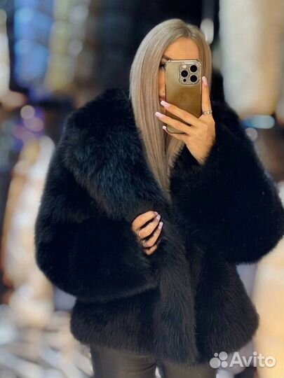 Эко шуба под песца 42-54