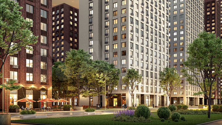 3-к. квартира, 45,5 м², 5/17 эт.