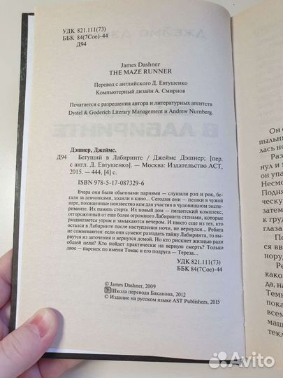 Джеймс Дэшнер, Бегущий в лабиринте
