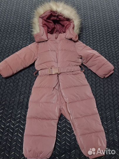 Зимний комбинезон для девочки 86
