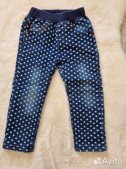Джинсы для девочки новые