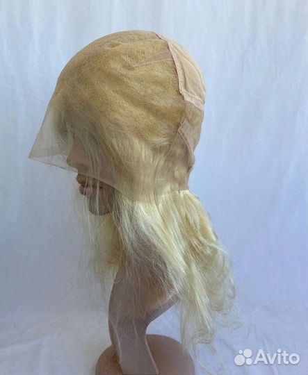 Система волос полная сетка новая Натуральная блонд