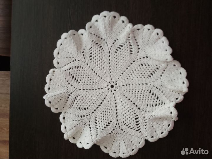 Салфетки сервировочные вязаные