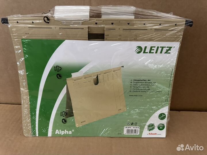 Leitz alpha навесная папка A4, 10 штук