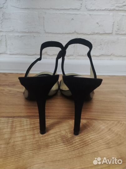 Босоножки слингбэки mango