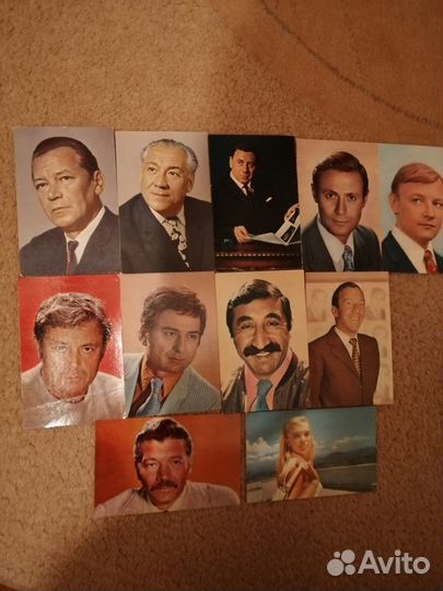 Актёры советского кино открытки и книга