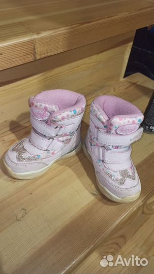 Ботинки зимние для девочки 23