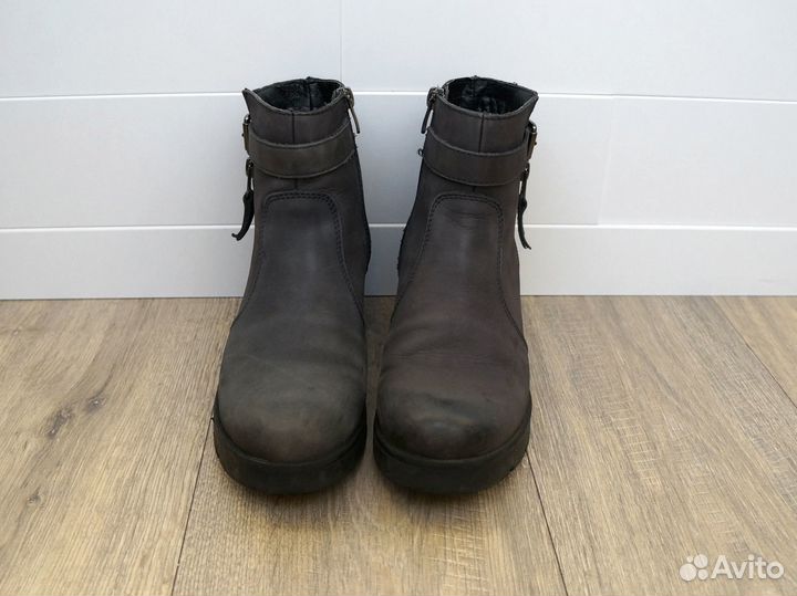 Зимние ботильоны натуральная кожа и мех 37 размер