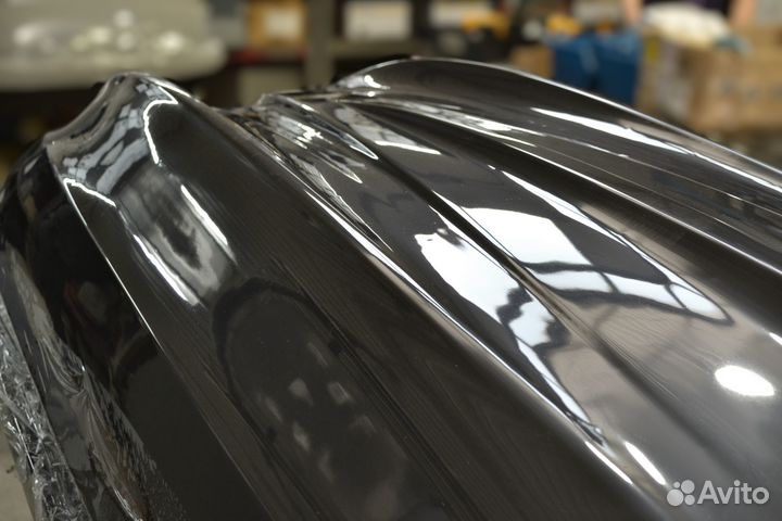 Автобокс Turino Medium LUX 460 черный глянец