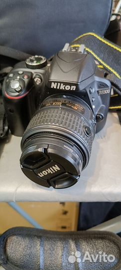 Фотоаппарат зеркальный nikon d3300 vr 18-55 mm