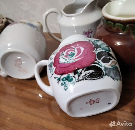 Молочники СССР винтаж