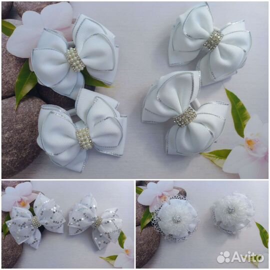 Школьные бантики для волос