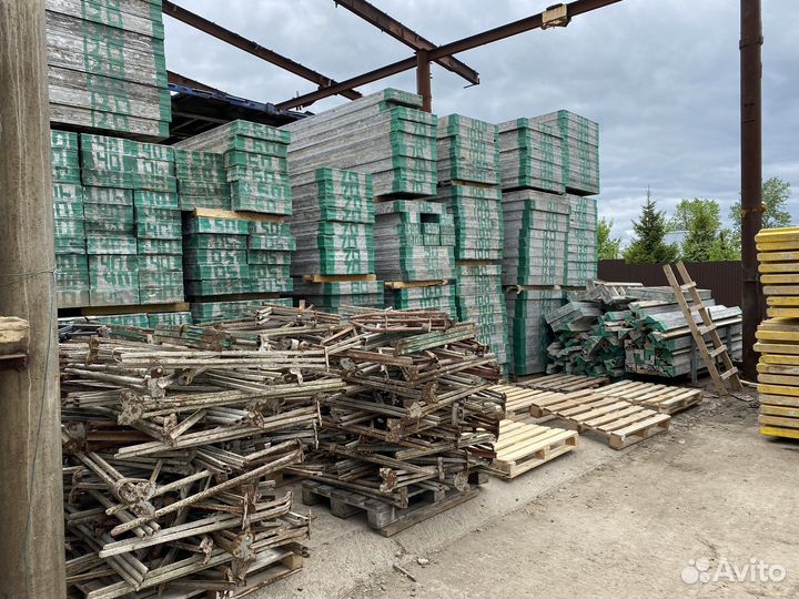 Опалубка стен и перекрытия