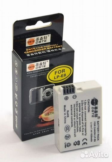 Аккумуляторы для Canon, Nikon, Sony