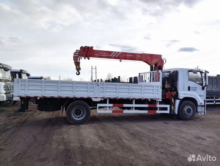 Бортовой грузовик Isuzu Giga (C-series) с КМУ Sany, 2024