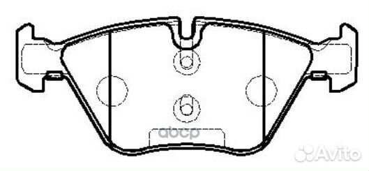 Колодки тормозные дисковые GK0020 CTR