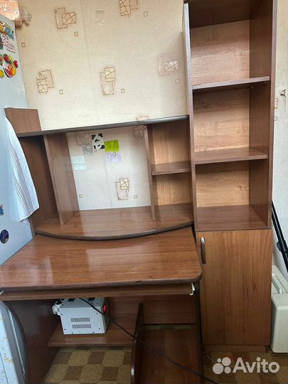 Компьютерный стол со шкафом бу