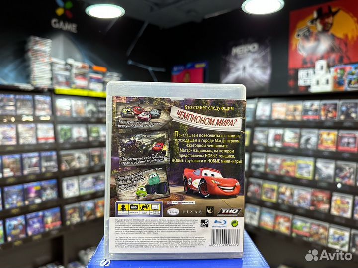 Игры для PS3: Тачки: Новый сезон