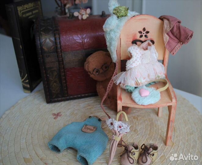 Мишка ручная работа (стиль тедди)