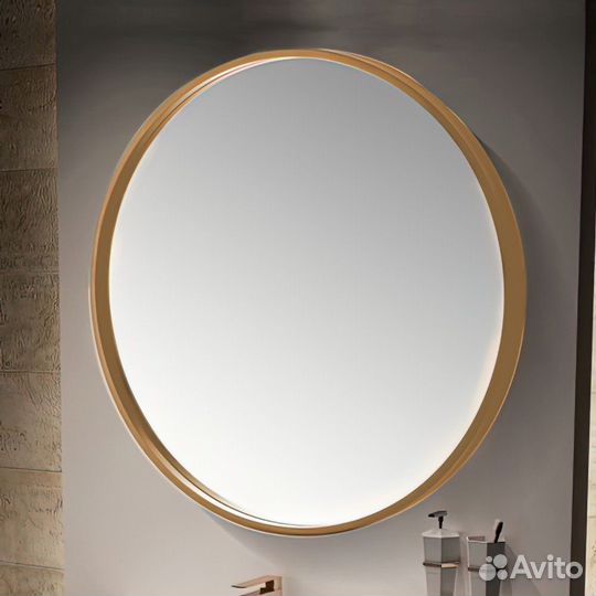 Зеркало Misty Melana MLN-M001brass