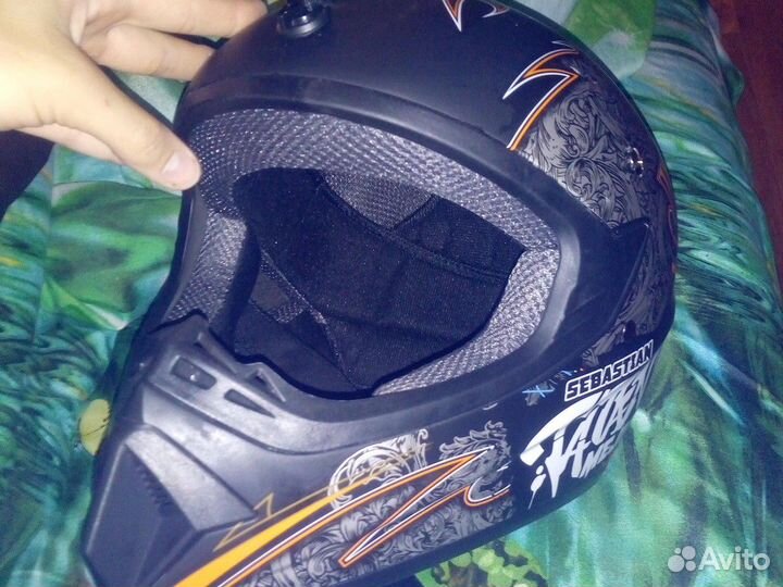 Мото вело шлем 56 57 см головы