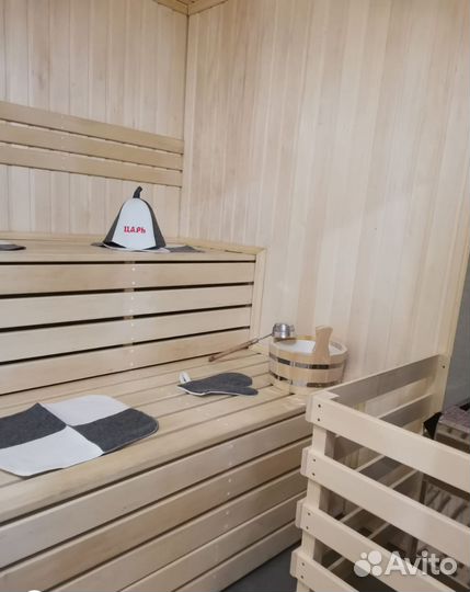Сауна с бассейном